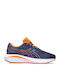 GEL-EXCITE 10 GS Αθλητικά Παιδικά Παπούτσια Running με Κορδόνια Deep Ocean / Bright Orange
