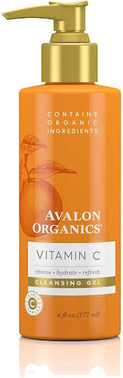 Avalon Organics Vitamin C Гел Почистване Лице 177мл