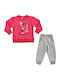 Reflex Kids Sweatpants Set Fuchsia 2pcs