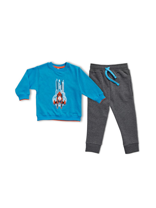 Reflex Kids Sweatpants Set Light Blue 2pcs