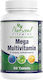 Natural Vitamins Mega Multivitamin Πολυβιταμίνη για Ενέργεια, Ενίσχυση του Ανοσοποιητικού & τα Μαλλιά 100mg 60 ταμπλέτες