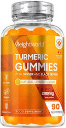 WeightWorld Turmeric Gummies 2100mg 90 ζελεδάκια