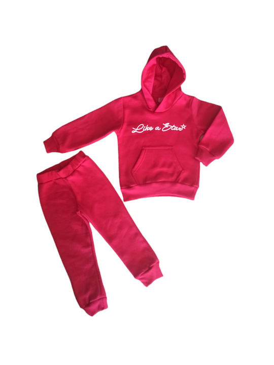 Piccino Set Trening pentru Copii Fucsia 2 Bucăți