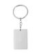 Akzent Keychain 5090006 Stainless Steel White