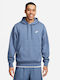Nike Herren Sweatshirt mit Kapuze Blau