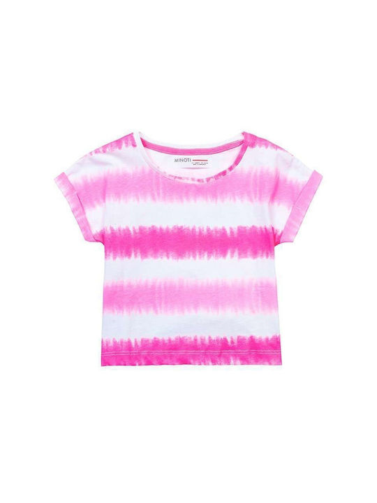 Minoti Kinder-T-Shirt Fuchsie