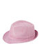 Kinderhut Fedora Rosa