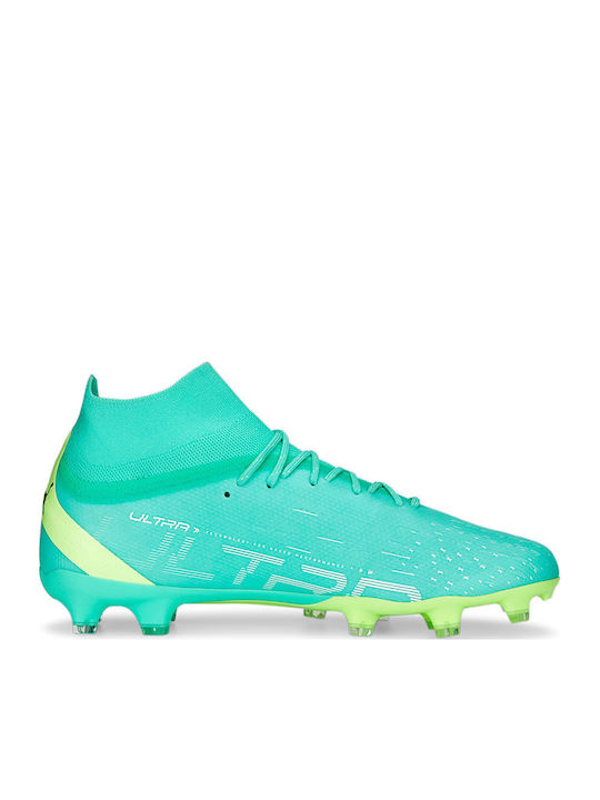 PUMA Ultra Pro Fußballschuhe mit Stollen FG/AG Türkis PUMA Ultra Pro Fußballschuhe mit Stollen FG/AG Türkis