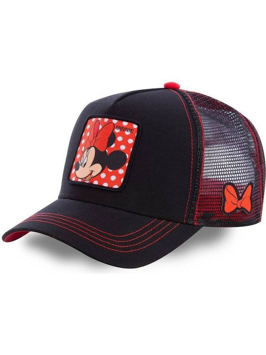 Kids' Hat Jockey Fabric Black