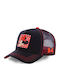Kids' Hat Jockey Fabric Black