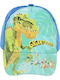Kids' Hat Jockey Fabric Turquoise