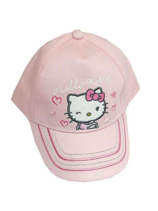 Sanrio Παιδικό Καπέλο Jockey Υφασμάτινο Ροζ