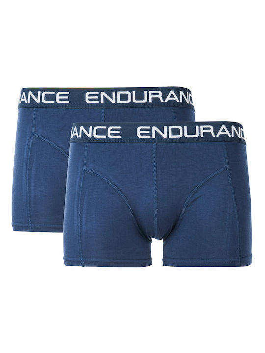 Endurance Boxeri pentru bărbați Albastre 2Pachet