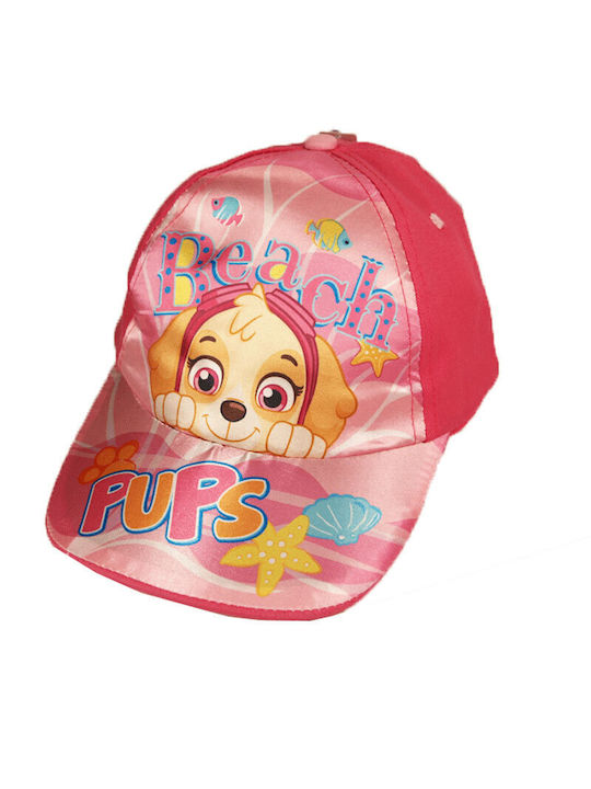 Arditex Παιδικό Καπέλο Jockey Υφασμάτινο Ροζ