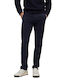 Hugo Boss Men's Trousers Chino Elastic in Slim Fit Navy Blue