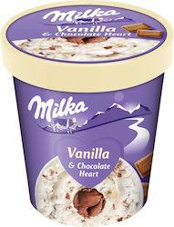 Milka Παγωτό Βανίλια Σοκολάτα 330gr (480ml)