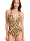 Ολόσωμο Μαγιό Animal Print