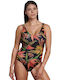 Bilitis One-Piece Swimsuit Floral Black