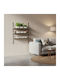 Ράφι Τοίχου Achala Olive Grey 60x15x68εκ.
