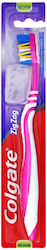 Colgate Zig Zag Toothbrush Medium Pink / White