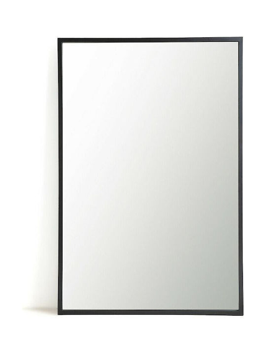 La Redoute Interieurs Wall Mirror Full Length with Black Metallic Frame 180x120cm 1pcs