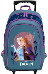 Bagtrotter Frozen Blue Bag Trolley Blue