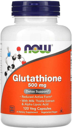 Now Foods Glutathione 500mg 120 Φυτικές Κάψουλες Unflavoured