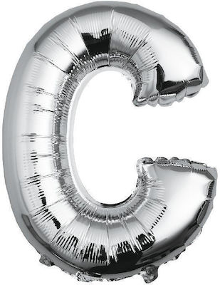 Ballon Folie Buchstabe Silber 40cm