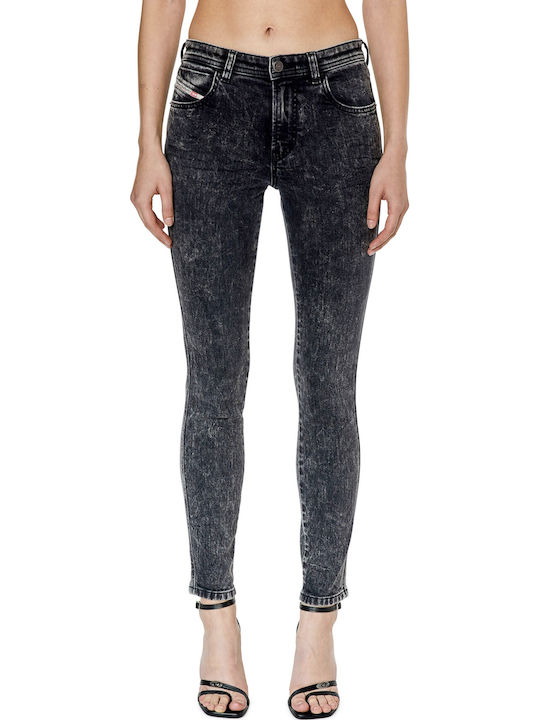 2015 Babhila Γυναικείο Jean Παντελόνι σε Skinny Εφαρμογή Μαύρο