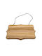 Wooden Wall Hanging Decor 20x12cm