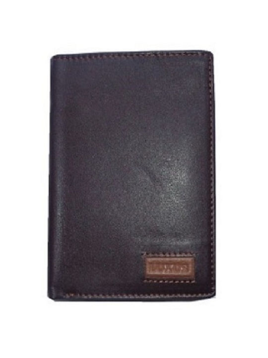 Luxus Men's Leather Wallet Brown