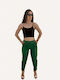 Dama Tesatura Pantaloni Verde