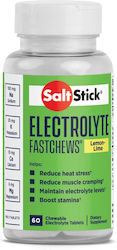 SaltStick Electrolyte Fastchews με Γεύση Lemon Lime 60 μασώμενες ταμπλέτες