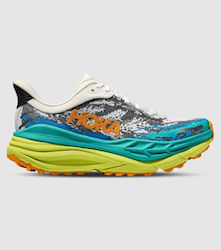 Hoka Sky Run Stinson ATR 7 Men's Running Sport Shoes White
