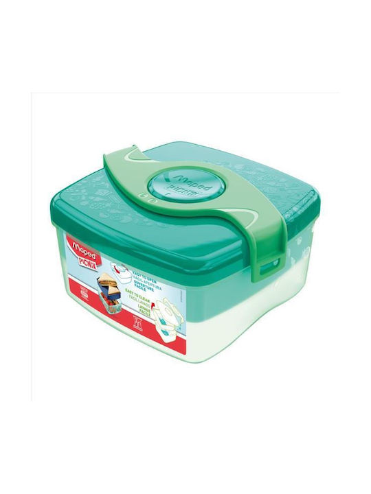 Maped Plastic Lunch Box Green 1бр