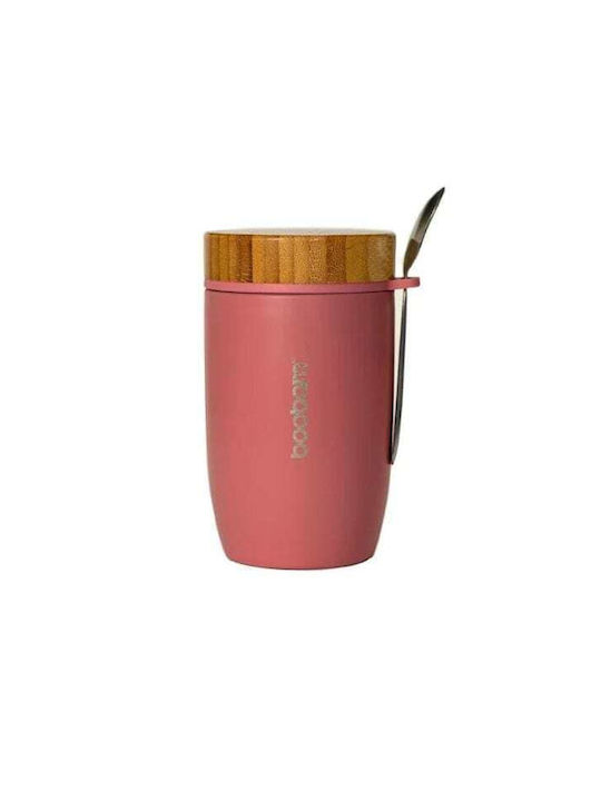Boobam Lunchbox Isolierte Lunchbox Inox Rosa 500ml 1Stück