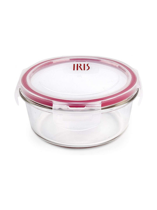 Iris Barcelona Δοχείο Φαγητού Γυάλινο Ροζ 570ml