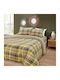 Lino Home Revon Покривало Кингсайз Памук Honey 220x240см