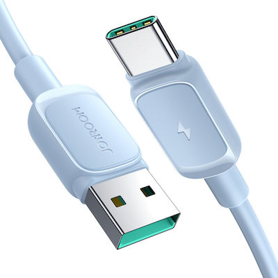 Joyroom USB 2.0 Cable USB-C male - USB-A male Μπλε 1.2m (S-AC027A14)