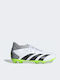 Accuracy.3 Kids Molded Soccer Shoes with Sock White