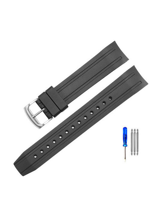 Citizen Promaster Καουτσούκ Λουράκι Μαύρο 22mm