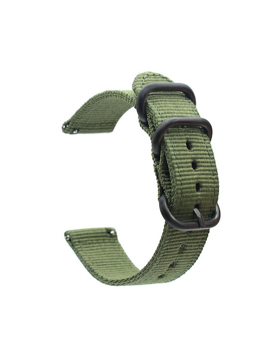 Zulu Fabric Strap Nato Khaki 24mm