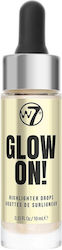 W7 Cosmetics Glow On Drops Highlighter Honeyed ...