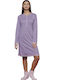 Noidinotte Winter Women's Nightdress Purple