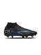 Nike Zoom Mercurial Superfly 9 Academy SG-Pro Χαμηλά Ποδοσφαιρικά Παπούτσια με Τάπες Μαύρα