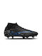 Nike Zoom Mercurial Superfly 9 Academy SG-Pro Niedrig Fußballschuhe mit Stollen Schwarz