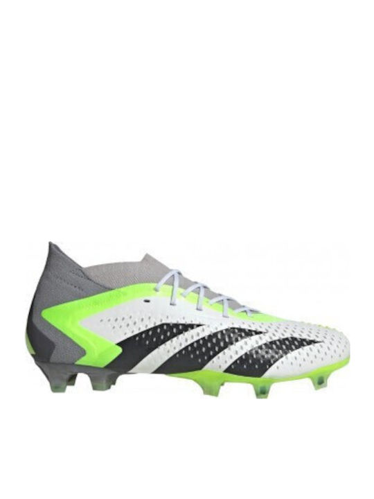 adidas Predator Accuracy.1 Fußballschuhe mit Stollen Cloud White / Core Black / Lucid Lemon