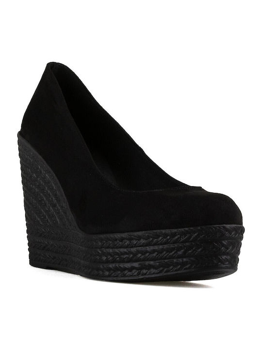 Silia D Platforme Dama Negru Sib-128-(sblkblk)