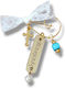 The Art of Beading Christening Charm Pin Metal Gold 1 Piece mart53a