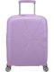 American Tourister Starvibe Βαλίτσα Ταξιδίου Καμπίνας Σκληρή Λεβάντα με 4 Ρόδες Ύψους 55εκ.
